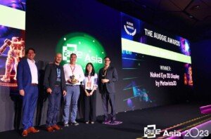 Metavista3D (Startup by Sven Kauffman Honorable Member of EcoShuMi ) , has just clinched the prestigious award for Best Innovation at the Augmented World Expo (AWE) in Singapore!